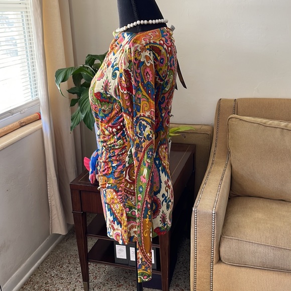 ETRO NWT size 46 top multi color - Picture 2 of 4